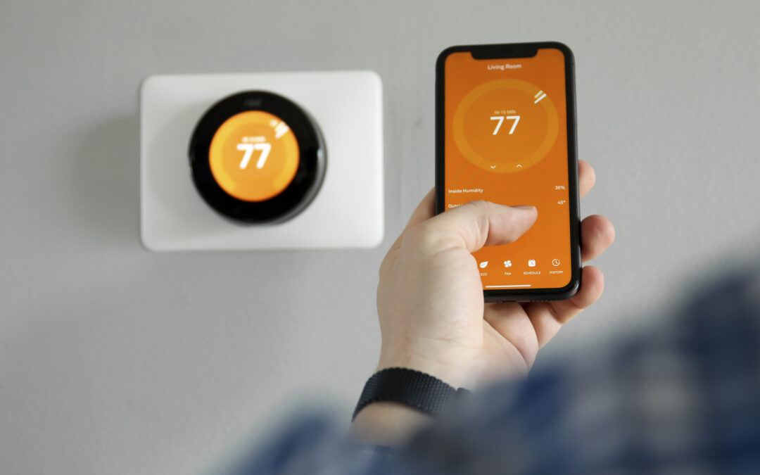 smart thermostats and alarm systems